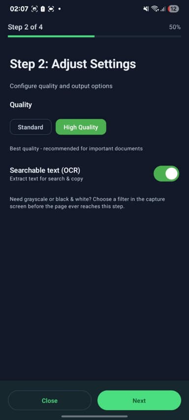 GetScan screenshot 3