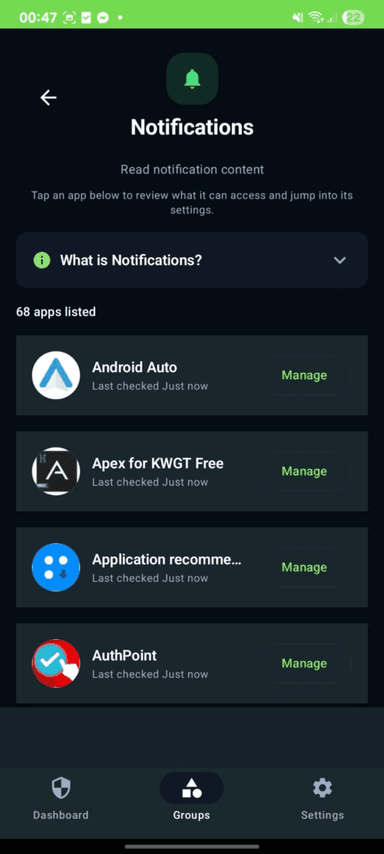 GetSecure – Permission Guard screenshot 3